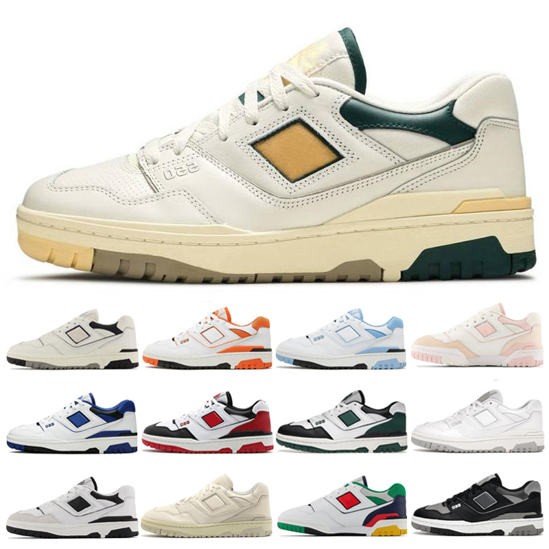 

B550 Women Mens Casual Shoes Aime Leon Dore Green Yellow Cream Black White Grey Rich Paul Panda Oreo Red Navy 550 BB550 Trainers Sports Sneakers, Color#1