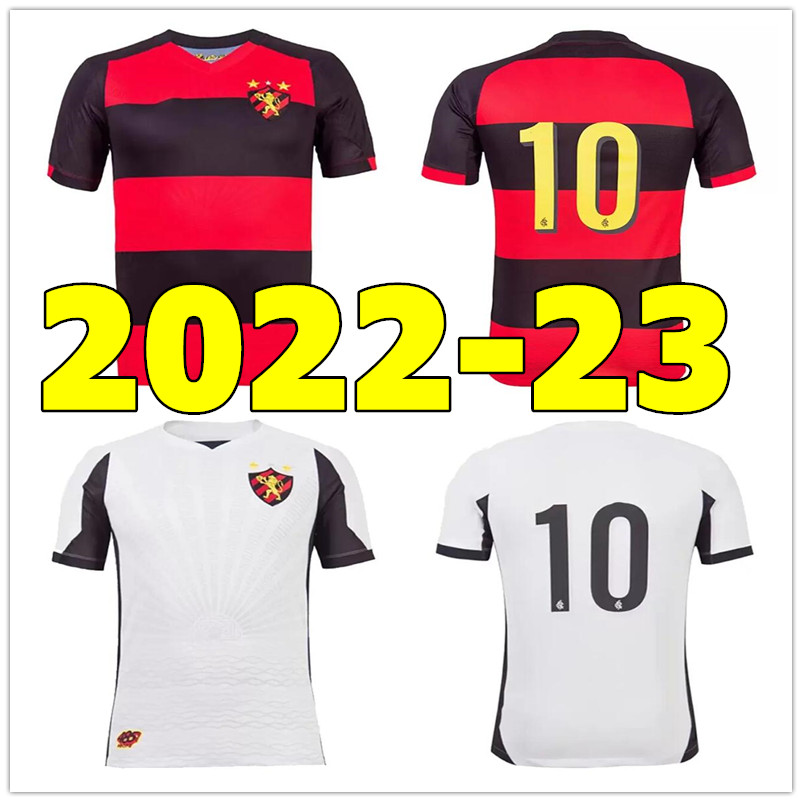 

22 23 Sport Recife soccer jersey AUGUSTO HERNANE ARTUR YAGO home away 2022 2023 football shirt