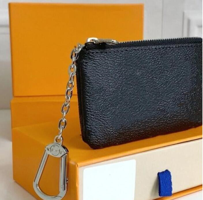 Sac de clés de mode de qualité supérieure sac Keychain Keetchain Wholesale en cuir portefeuille pour femmes portefeuilles courts porte-carte Femm