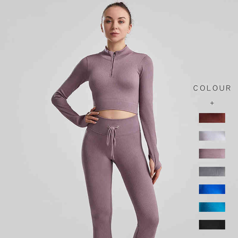 

Yoga Set Women Gym Set Women Gym Clothing 2 Pcs Sport Suit Women Workout Tracksuit Seamless Leggings Fitness Shirt Sport Bra T220725, Brown shorts set-b