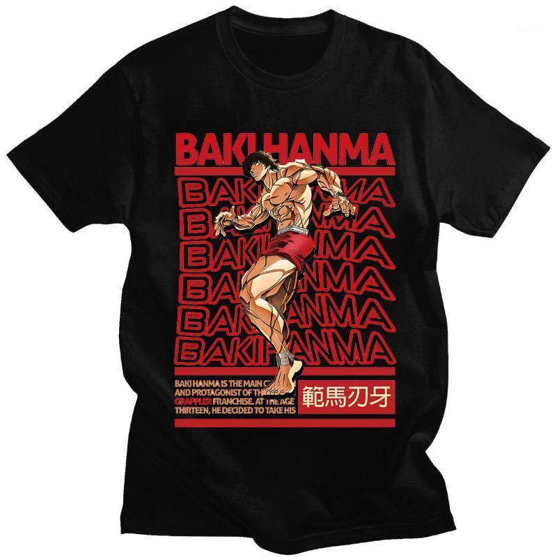 

Men's T-Shirts Grappler Baki Hanma Yujiro Dou Manga Tee Shirt Men Women Fashion Japan Anime T Streetwear T-Shirt O Neck Oversize Tops, Red