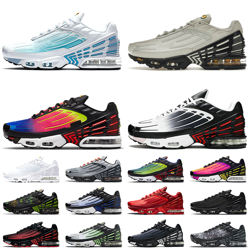 

Tuned Plus Tn 3 Running Shoes Mens Tn3 Obsidian Gold White Aquamarine Green Volt Aqua Tiger Laser Blue Trainers Black Iridescent Blud Void Designer Trainers Sneakers, Bubble package bag