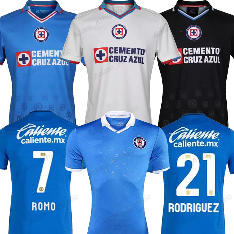 

Cruz Azul Jerseys 22 23 Home away men kids kit Mexico Liga MX RODRIGUEZ ROMO football shirts ALVARADO PINEDA soccer jersey camisetas de Cruz-Azul 2022 2023, 21-22 away kids