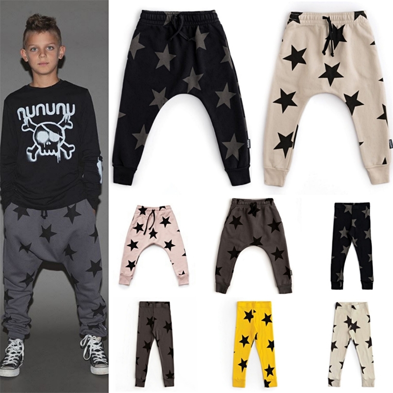 

Nununu Series kids clothes leggings girl fall clothes for kids pants for girls pants for girls boys harem pants LJ201127, Spot