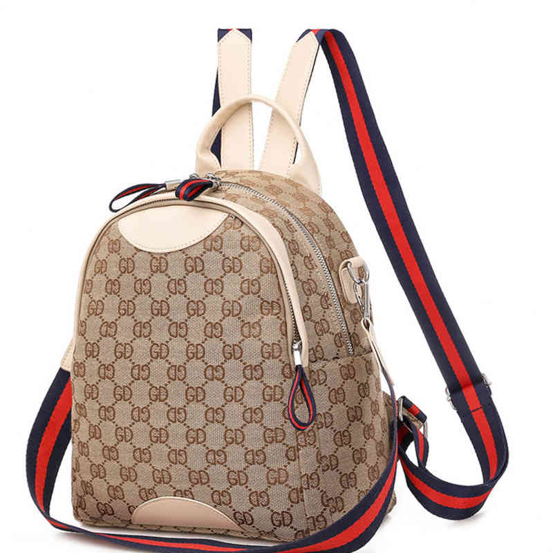 

Classic niche design backpack leisure versatile high-capacity commuter backpack light travel bag Outlet_G6GP, Khaki