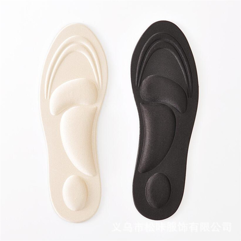 

4D Stretch Breathable Deodorant Running Cushion Insoles For Feet Man Women Insoles For Shoes Sole Orthopedic Pad