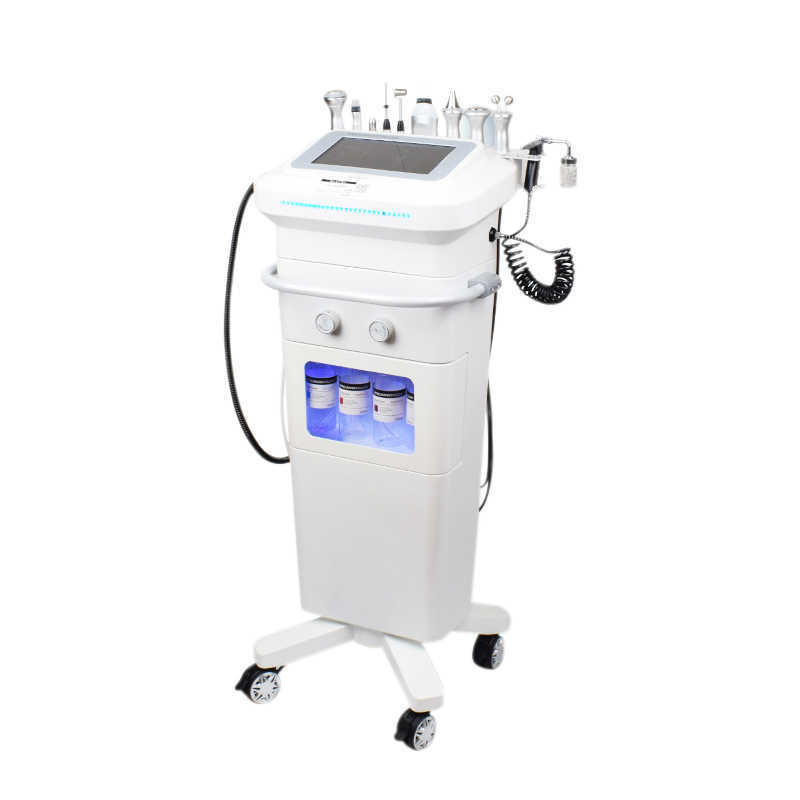 10 IN 1 Comprehensive Facial Massager Beauty Instrument Ion Bubble Cleansing Oxygen Hydration Rejuvenation Skin Care Machine-image-768552512
