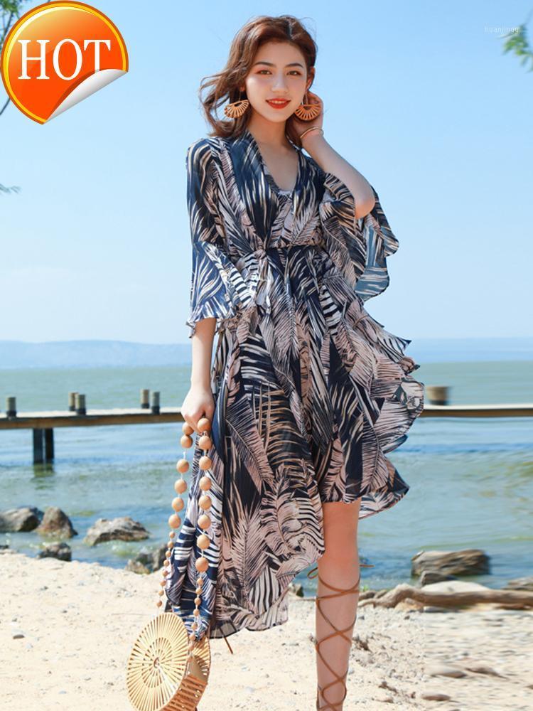 

Chiffon Skirt Beach Little Girl Holiday Sanya Super Summer Women' Blouses & Shirts, Color