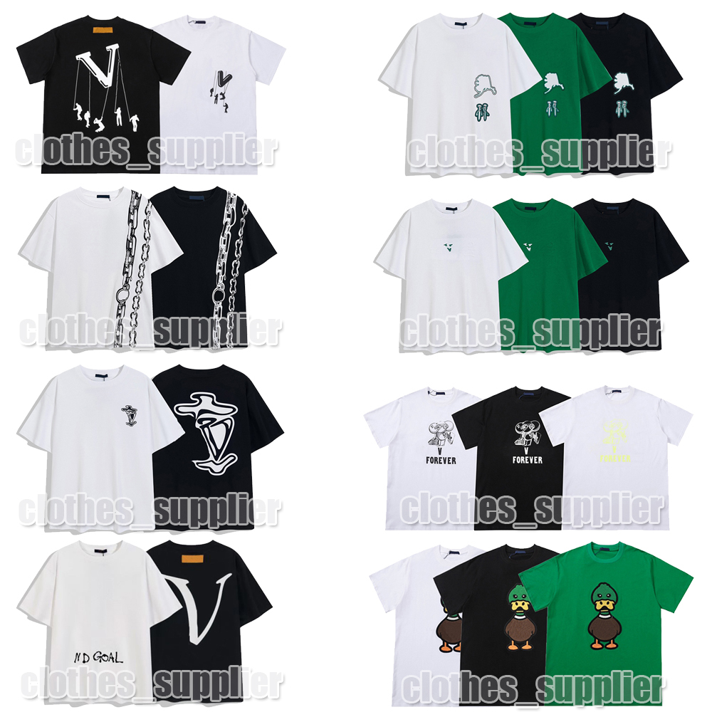 

mens t shirt designer luxury louise viuton vutton luis vitton louiseity viutonity vuttons letters printed casual summer breathable clothing men women couples tees, 1h