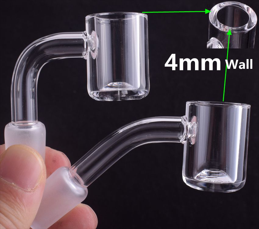 

High Quality Smoking Quartz Nail Female Male 10 14 18 mm Quartz Banger 4 Styles For Glass Bongs Dab Rigs