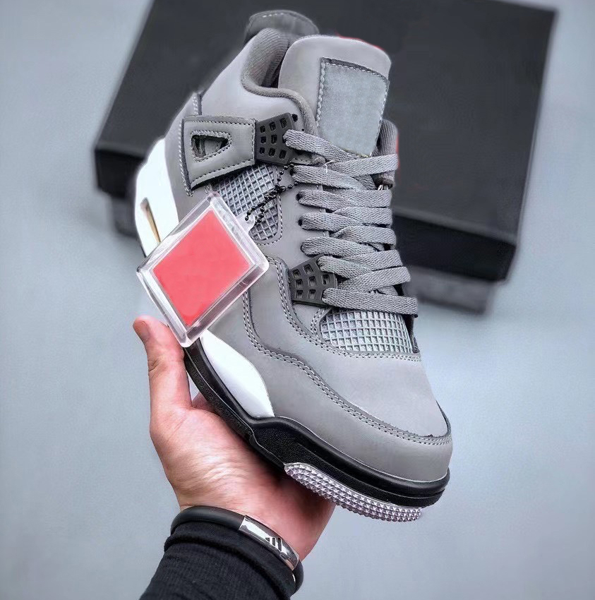 

2022 desiger basketball shoes mens womens 4s Red Thunder 4 Black Cat Sail White Oreo Cactus Jack Dark Marina Blue Mocha University Cool Grey luxury topsneakers, 13