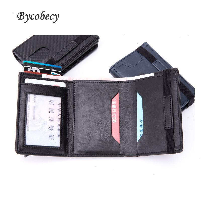

Customized Wallet Mens Multifunctional Men Clutch Carbon Fiber Card Holder Rfid Blocking Aluminum Case Purse, Blue x61