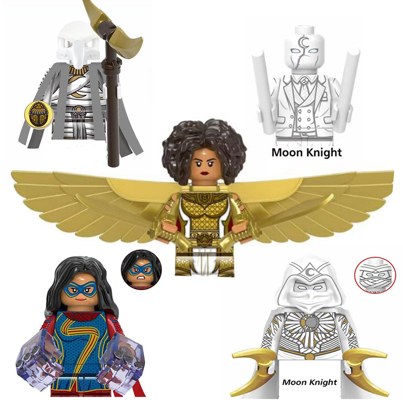 

Moon Knight Blocks Toy Mini Khonsu Figures Building Bricks Toys For kids gift