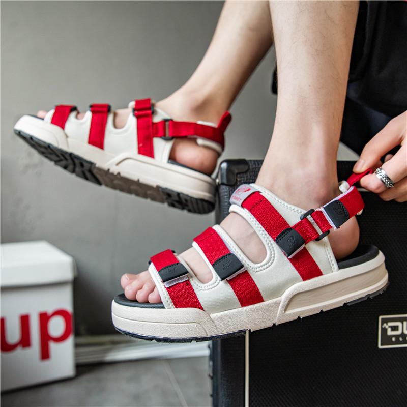 

Sandals 2022 Men And Women Shoes Thick Soled Waterproof Beach Anti Slip Male Slippers Casual Outdoor, Black