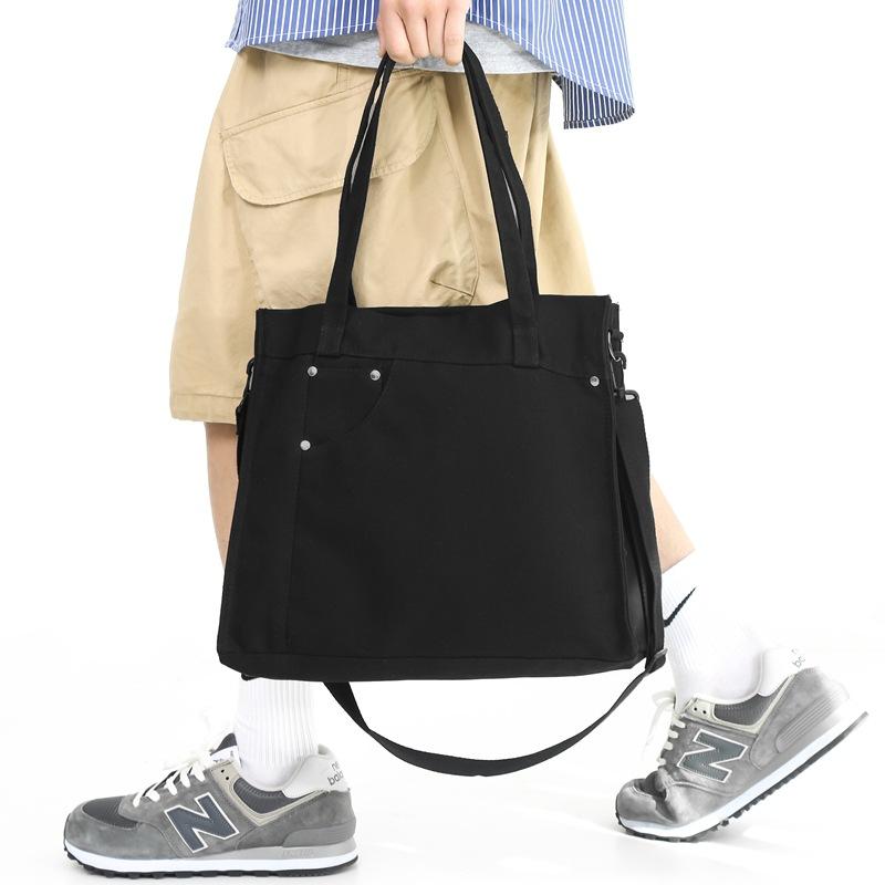 

Evening Bags Women Handbags Messenger Canvas Bag 2022 Fashionable Art Shopping Shoulder Blues Leisure Crossbody Totes BagsEvening, Black