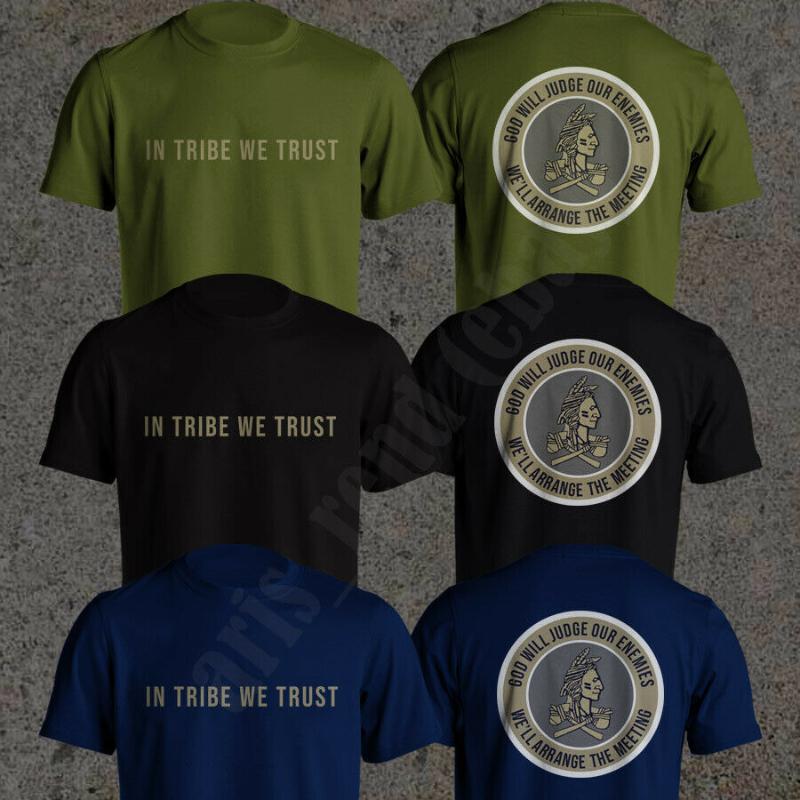 

Men' T-Shirts Navy Seal Tribe Squadron Red Devgru Team 6 Arrow Spear T-Shirt. Summer Cotton O-Neck Short Sleeve Mens T Shirt, Black