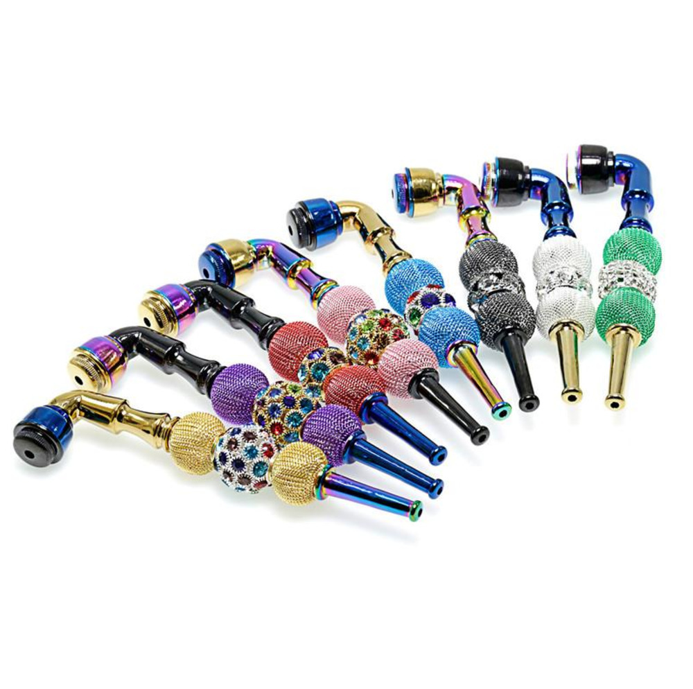 

Metal hookah mouth tips Shisha pipe Portable Cigarette Holder zinc alloy metal Pipes Filter Decoration with bite holder fittings