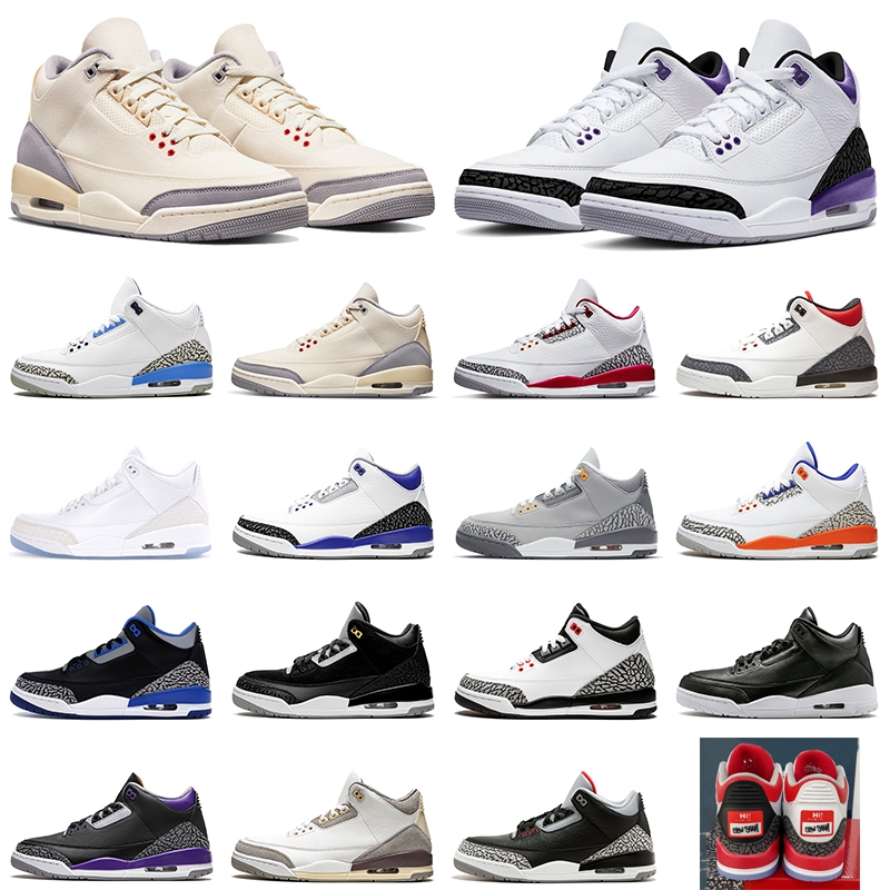

Jumpman 3 3s Men Basketball Shoes Muslin Neapolitan A Ma Maniere Cardinal Red OG True Blue Women Mens Trainers Outdoor Sports Sneakers, Cyber monday