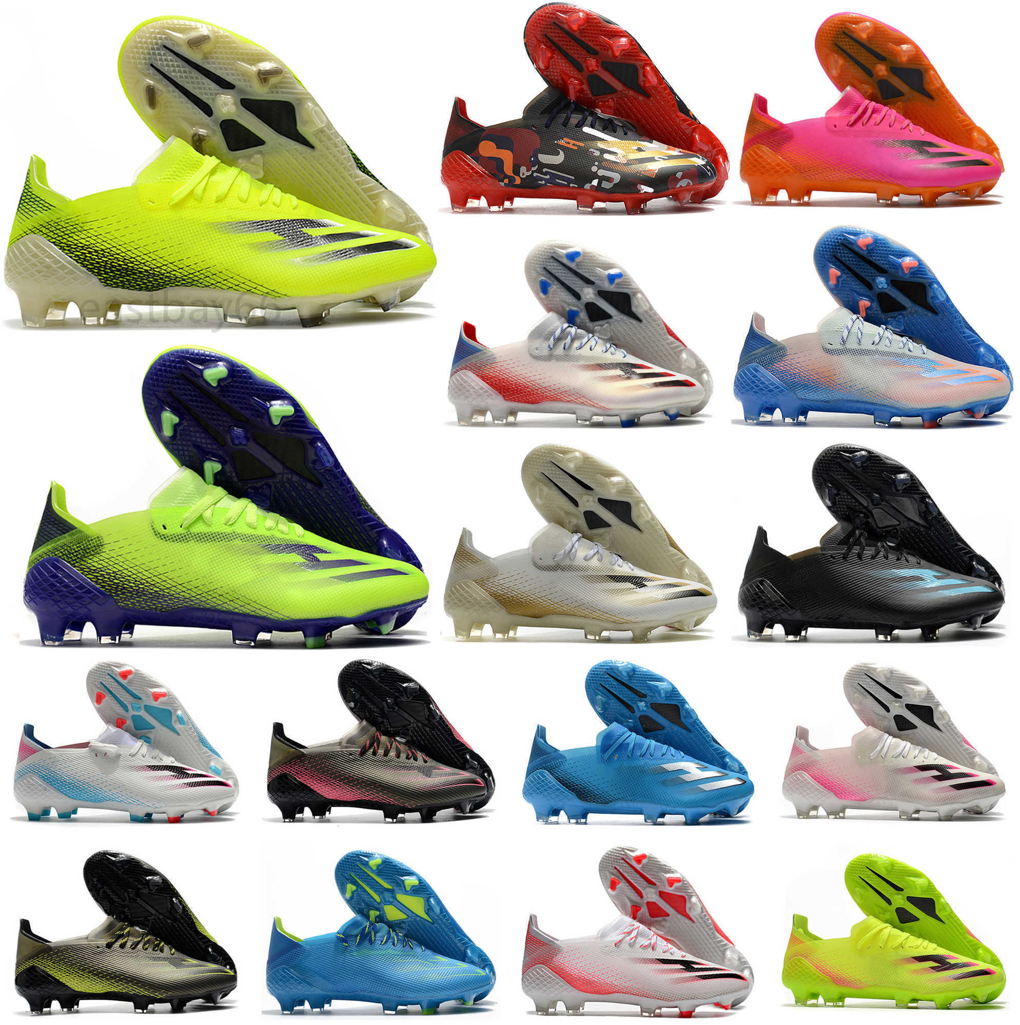 

2022 Newest With Box Soccer Football Shoes X Ghosted.1 Precision to Blur FG Mens Women Boys Ghosted .1 Lace-Up Boots Soccers Cleats, 10 x ghosted.1 fg