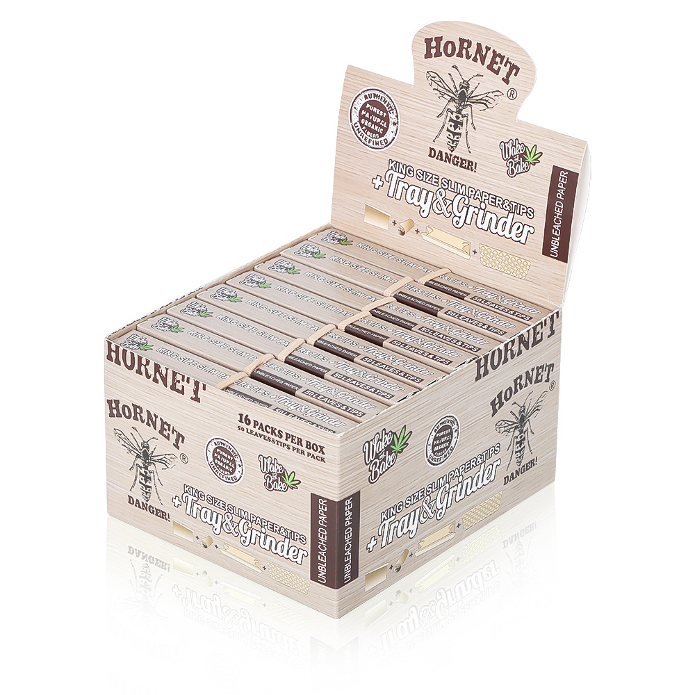 

Hornet Cigar Accessories Smoking Plastic Cigarette Grinder Wood Pulp Paper Filter 3-in-1 Tips Grinder Herb Grinders Smoke Accessory