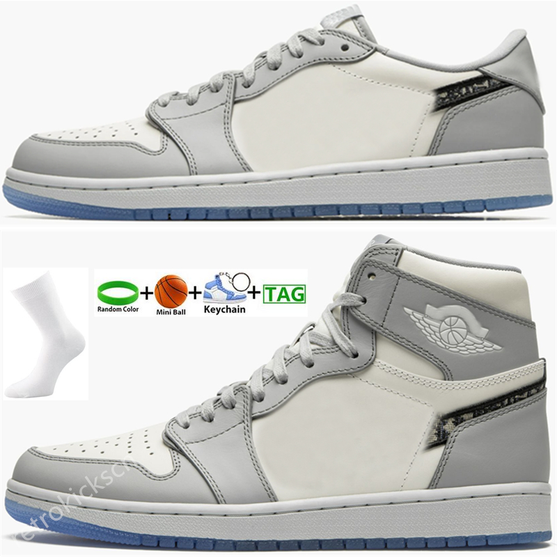 

Jumpman 1 1S Womens Mens Basketball Shoes High OG Wolf Grey Sail Photon Dust White Fashion sneaker CN8607-002 CN8608-002, #other model