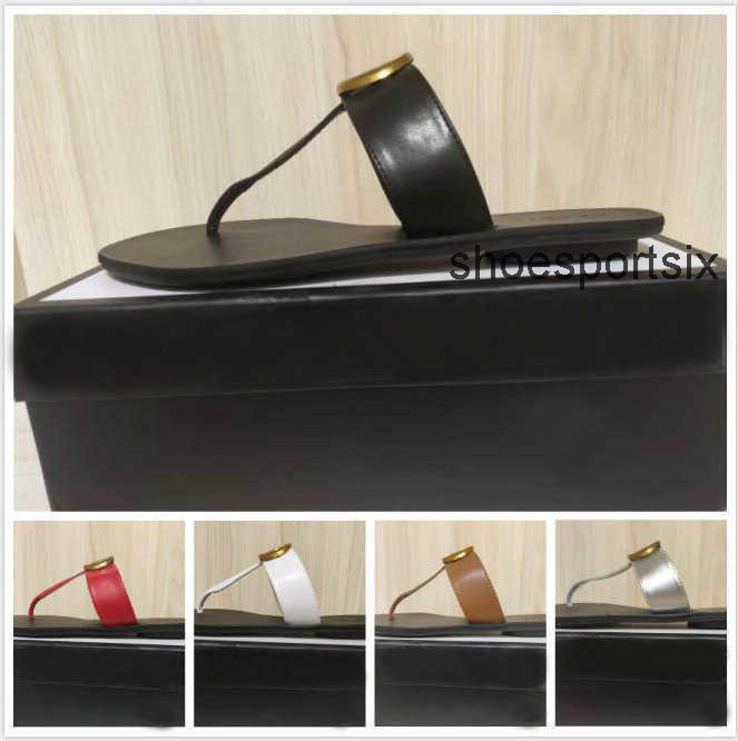 

guccie Slipper Summer Sandals Fashion Men Beach Indoor Flat Flip Flops Leather Lady Women Shoes Ladies Slippers Size 35-42 guccis, Strawberry