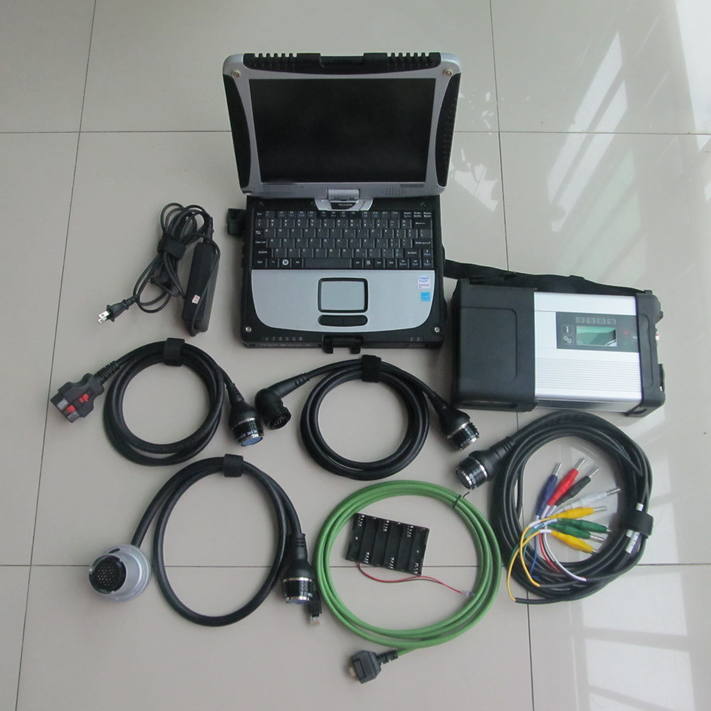 

Super MB Star C5 SD Connect Tool with laptop CF-19 Toughbook i5CPU diagnostic PC Compact c5 new software 2022.03v 320GB hdd for Mercedes