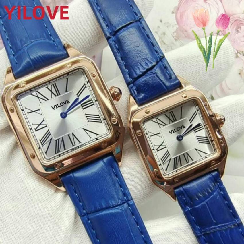 

Mens Womens Superior Quality Watch Quatz Movement 32mm 27mm Clock Gifts Genuine Leather Strap Sapphire Glass Montre De Luxe Waterproof Business Wristwatches, As pic