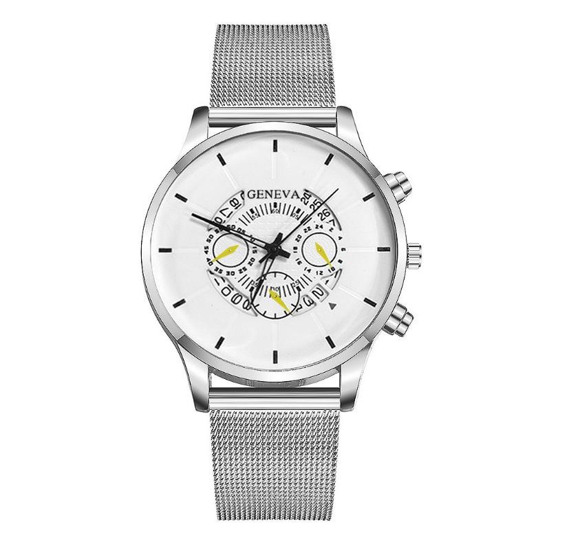 

cwp Ultra-thin mesh fashion casual steel belt quartz watch men watches montre de luxe B6, C1