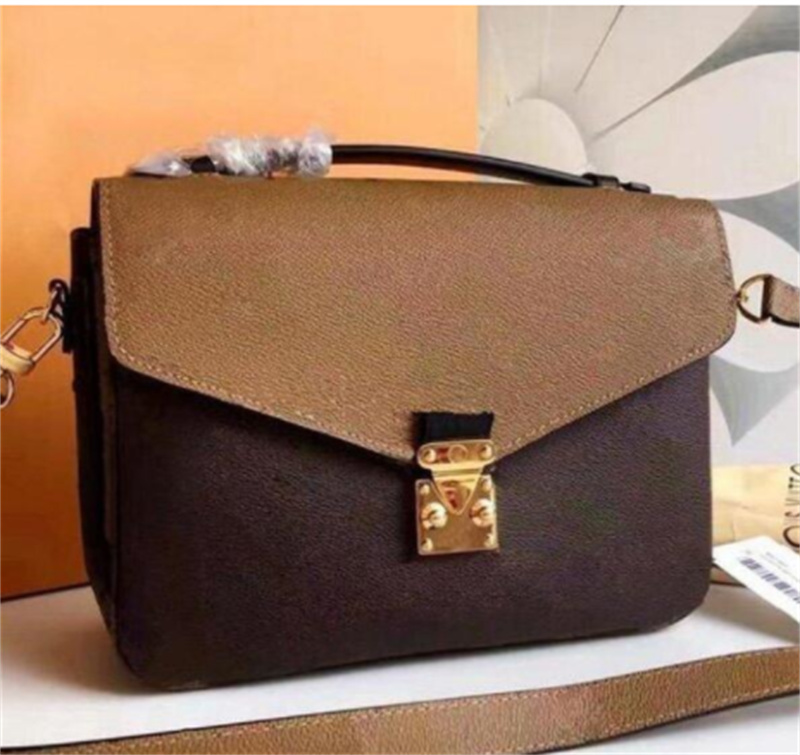 

2022 Designers Handbags Women Leather Shoulder Bags Classic Luxurys Cross body Bag Top Quality Messenger bag Purse Female Handbag Tote, Black flowers