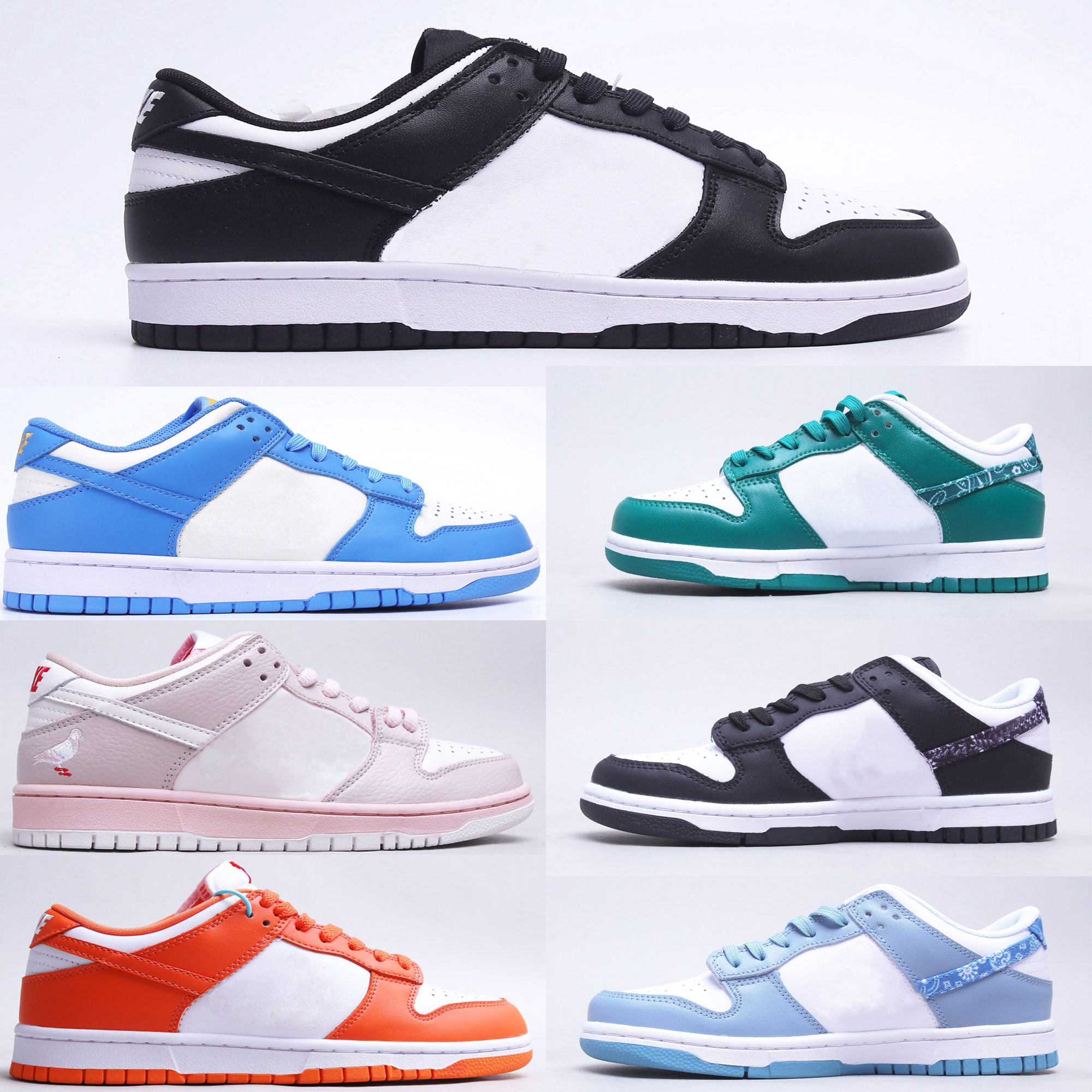 

Designer Shoes Black White Running Shoes Low Trail Coast Green Kentucky Chunky University Blue Mens Skate Sports Sneakers Womens Trainers Big size EUR 36-47, Box