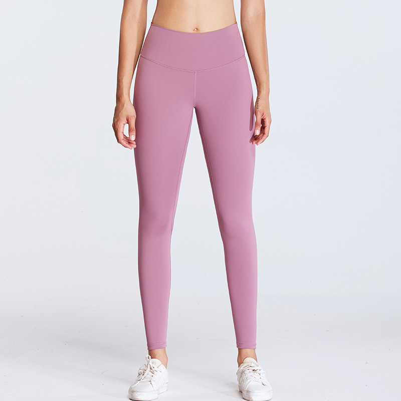 

Solid Color Women Yoga Pants High Waist Sports Gym Wear Leggings Elastic Fitness Lady Overall Full Tights Workout 52ta, Green