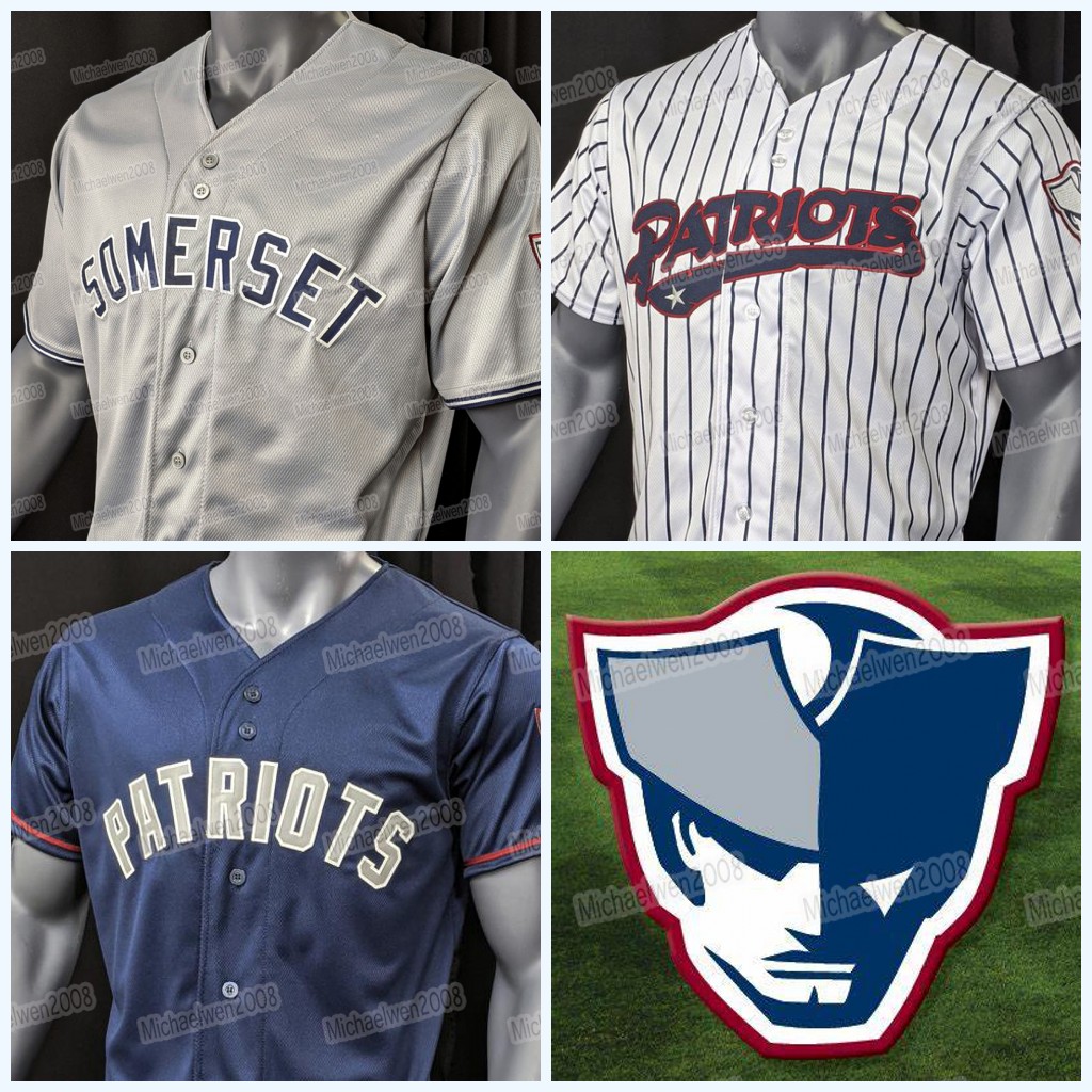 

Somerset Baseball Jersey 2021 New Uniforms 100% Double Stitched Embroidery Vintage high-quality Men Women Youth Custom Baseball Jerseys, Grey
