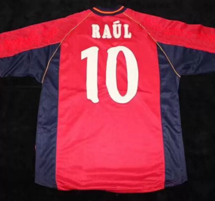 

1994 retro Spainde Soccer Jerseys home Espana Guardiola 9 Hierro 6 Gonzalez Luis Enrique football Shirts Vintage Classic Collection Maillot Camiseta size s-xxl 1998, 94 home shirt