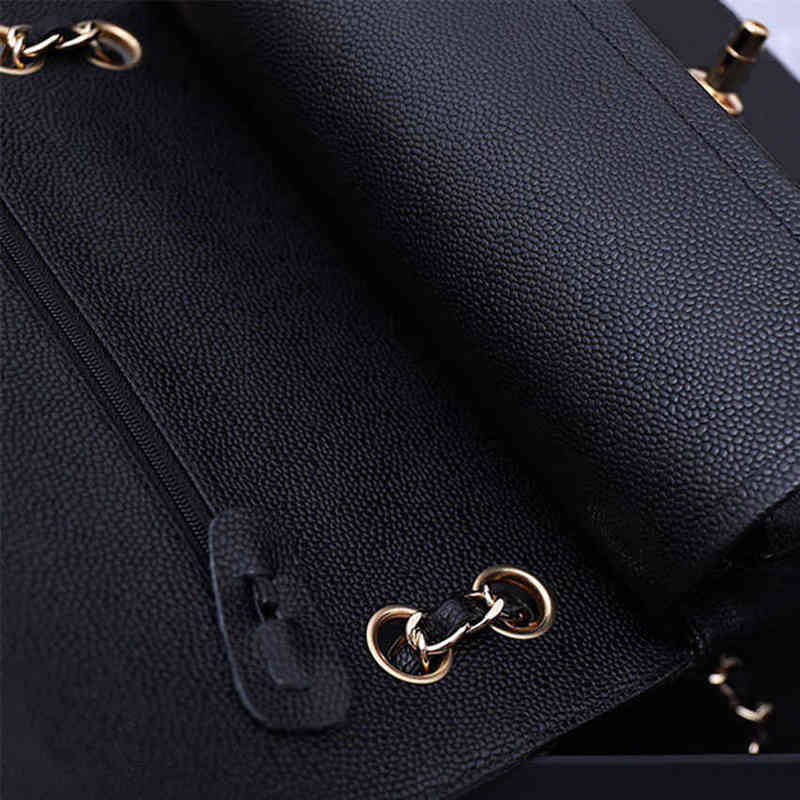 9A top quality handmade classic flap crossbody Designer Bags women purse caviar lambs leather shoulder handbags gold silver chain clutchDesigners