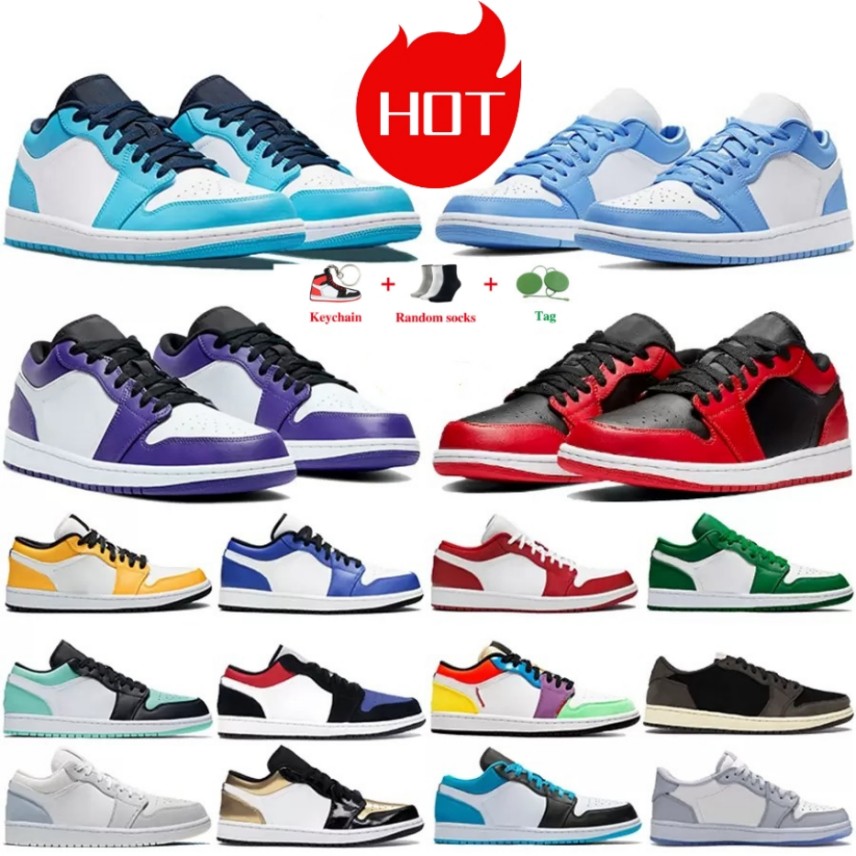 

1 Basketball Shoes For Men Women 1s university blue White Camo Reverse Dark Mocha Fragment UNC Wolf Grey Black Bred Toe Mens Trainers Sports Sneakers, 1 (39)36-45