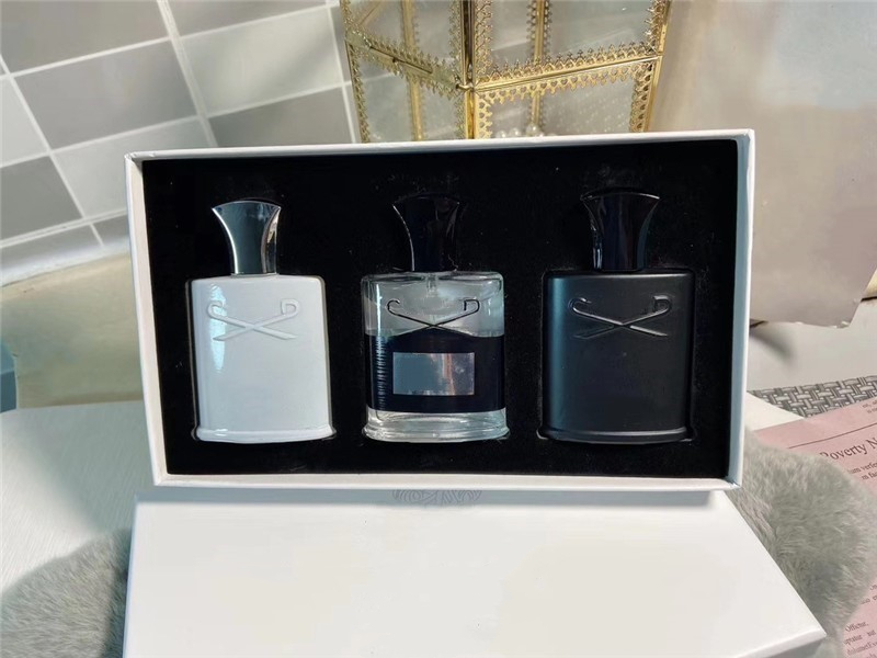 

Fixed deal Creed Men Fragrance Set 30ML*3pcs Portable Fragrance kits long lasting gentleman perfume sets amazing smell Fast Delivery