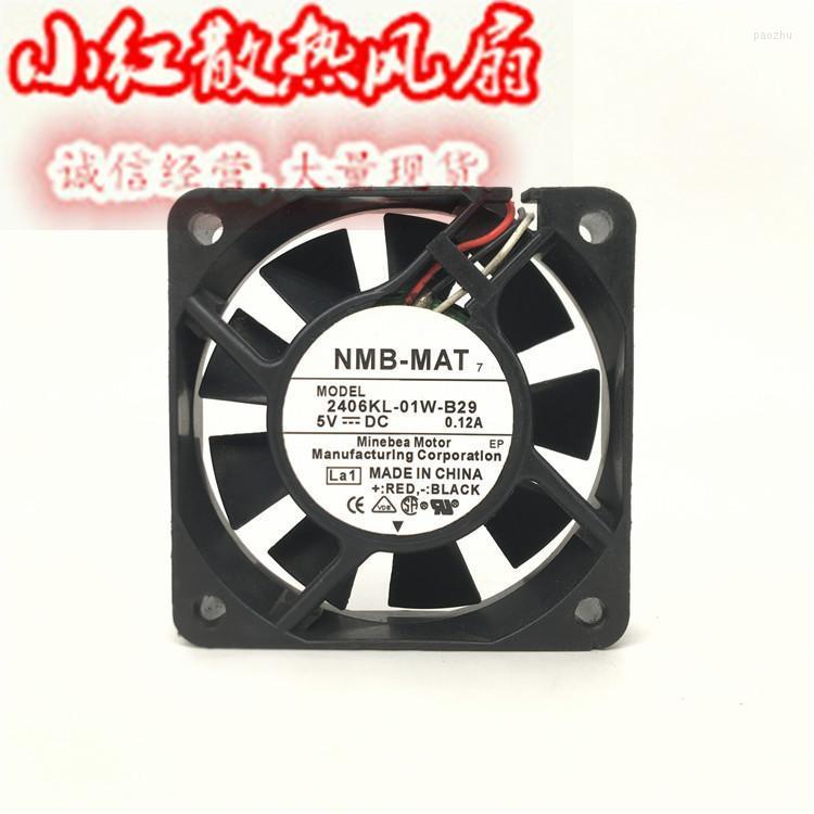 

Fans & Coolings 6CM 6015 2406KL-01W-B29 5V 0.12A Dual Ball Power Supply USB Cooling Fan60 60 15MMFans