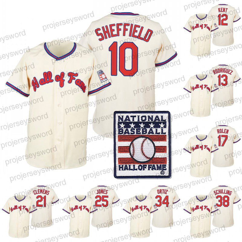 

2022 Hall of Fame Jersey Gary Sheffield Jeff Kent Alex Rodriguez Billy Wagner Scott Rolen Todd Helton Roger Clemens Andruw Jones Barry Bonds David Ortiz Schilling, 13 billy wagner