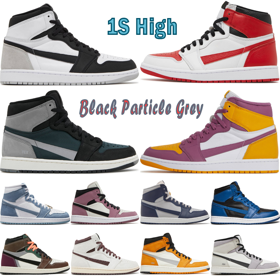 Top Jumpmans 1 High Hommes Femmes Chaussures de basket-ball 1s OG Baskets Stage Haze Heritage 85 Georgetown Dark Marina Blue GTX Chaussures Taill