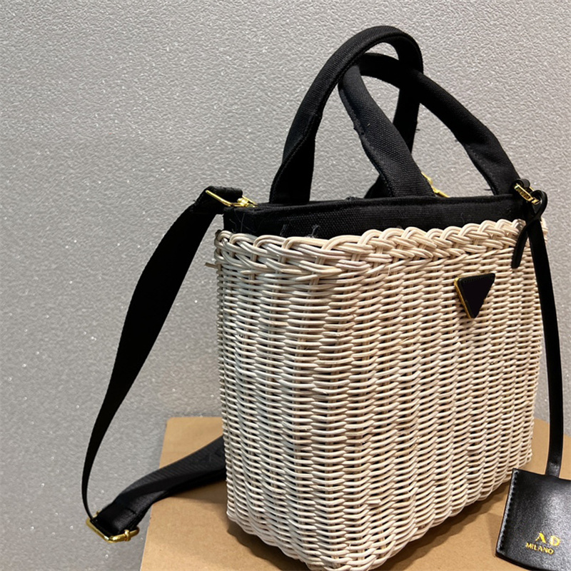 

Fashion Women Handbag Luxury Designer Tote Bags High Quality Crochet Womens Shoulder Crossbody Bag Purses Wallets Classic Straw Bucket Bag, As pics
