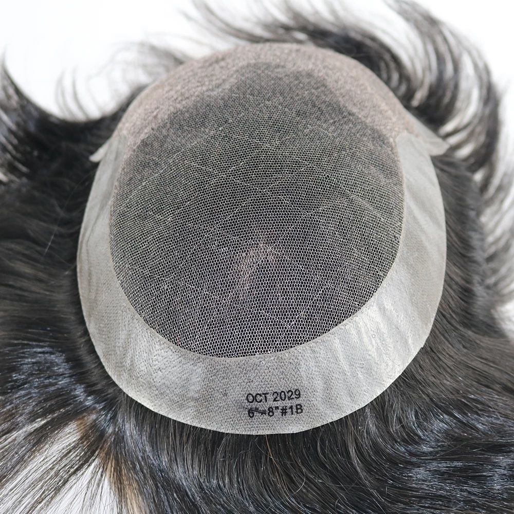 

100% Indian Real Human Hair OCT Base Toupee for Men pieces Mens Replacement System Man Lace Hairs System