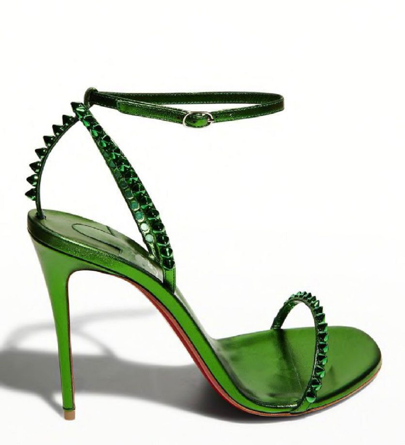 

Perfect Summer Spikita Strap So Me Sandals Women's Red soleShoes high heeled Chunky Heels Reds sole Dress Party Perfect Cross Sandalias 35-43, 10