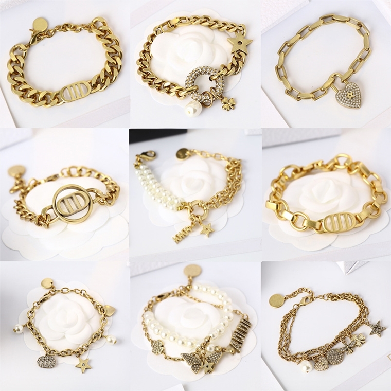 

14% OFF jewelry The New letter female new net red brass Bracelet