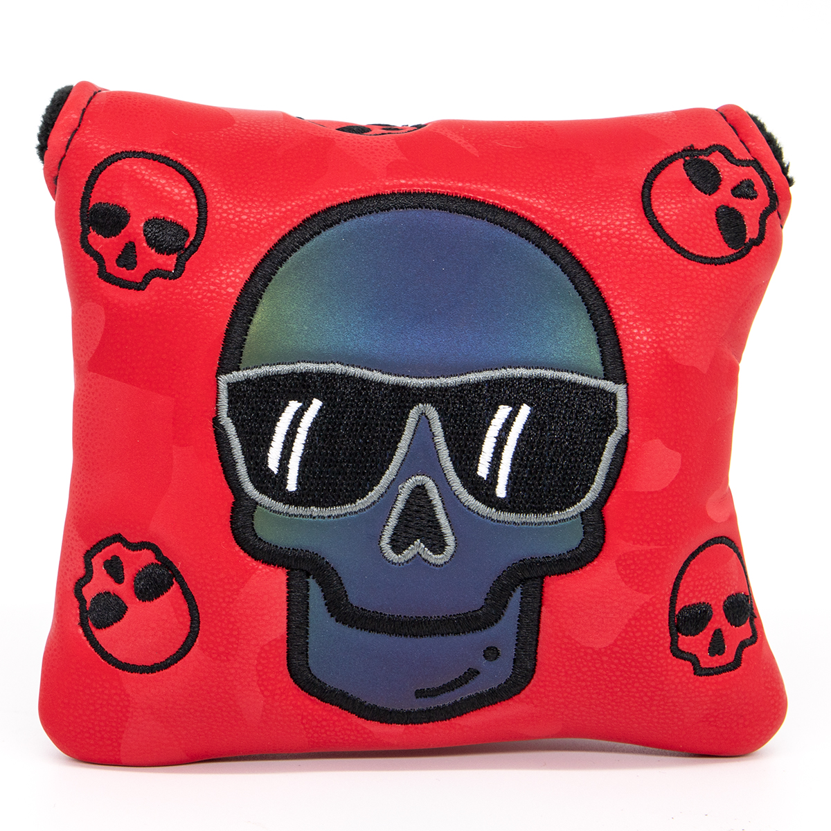 

Golf Mallet Putter Cover Golf Club Head Covers for Putter PU Leather Square Mallet Putter Headcover with Magnetic