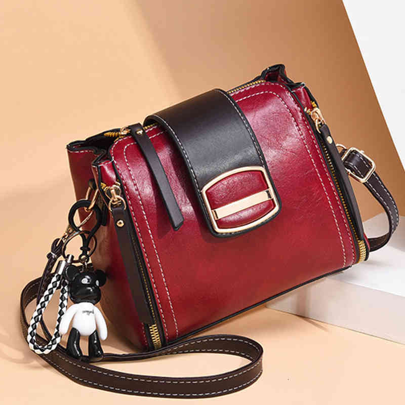 

Handbags Women 2022 Designer Luxury Brand Shoulder Bag Purses Wallets Female Crossbody Messenger Ladies Hand Bags for Girls, Red