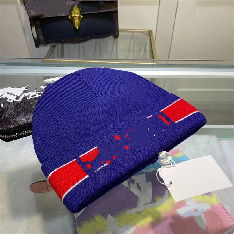 2022 chapeau tricoté de luxe marque designer Beanie Cap hommes et femmes coupe chapeau unisexe 100% cachemire lettre loisirs Skull Hat mode extér