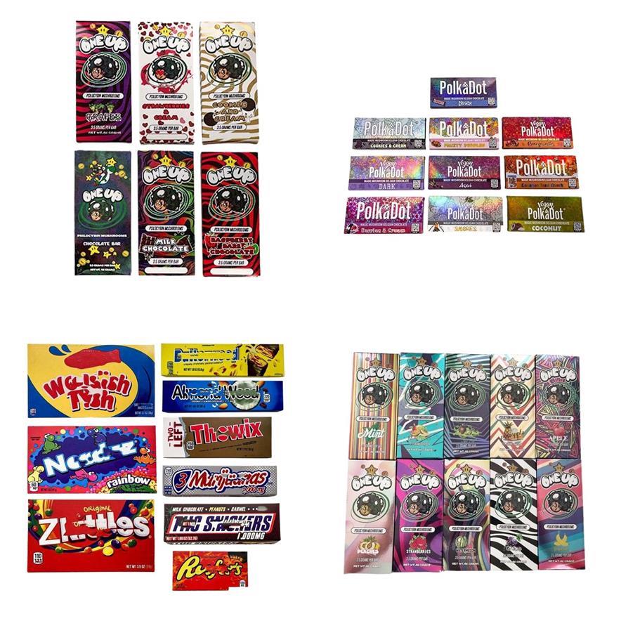 

Packing Boxes Polkadot Chocolate Bar Package With Mold 4g Mushrooms Mushroom Chocolates Bars Box Display 15 Flavors Oneup hygLtw
