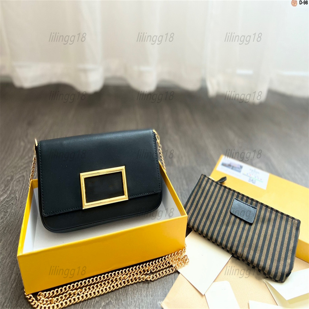 

2022 high quality handbag shoulder bag leather women's Mini Handbag 4 colors available, White