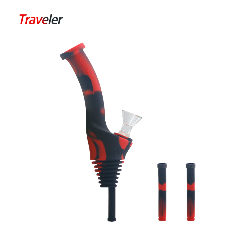 

Waxmaid 8 inches hookah Universal Traveler Water Bottle Pipe retail only stock in US warehouse